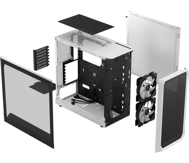 FRACTAL DESIGN Focus 2 RGB Biała TG Clear Tint FD-C-FOC2A-04 - 1065388 - zdjęcie 11